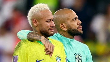 Ketika Kroasi Ukir Sejarah 'Memaksa' Brasil Terhenti di Perempatfinal. Neymar Menangis! 