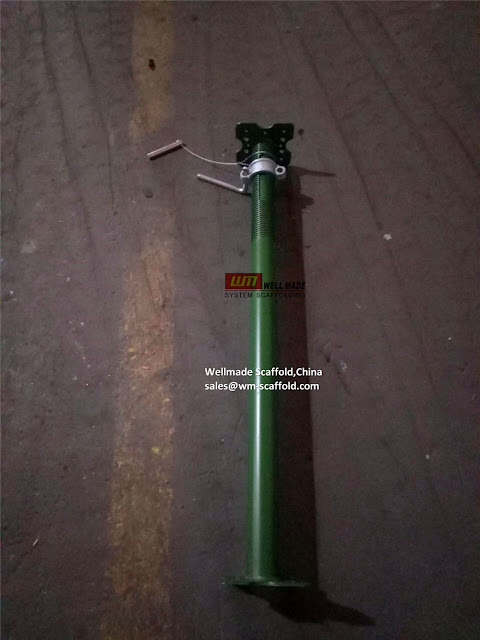 size 0 acrow props for construction strongboy heavy duty acro jack - builders acrow support -concrete steel shuttering material- temporary scaffolding poles- shoring post- wellmade scaffold sales at wm-scaffold.com China 