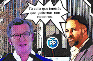 El PP, cada vez peor... Aunque la mona se vista de seda...