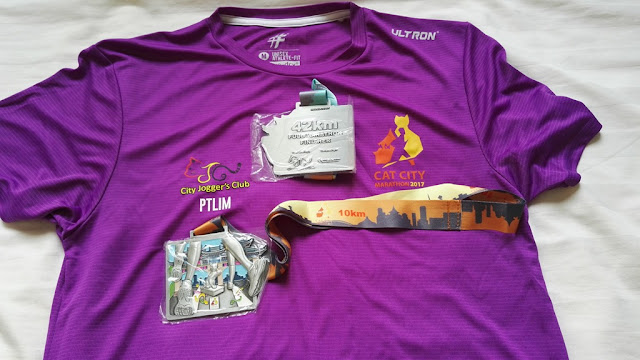 Cat City Marathon Finisher T