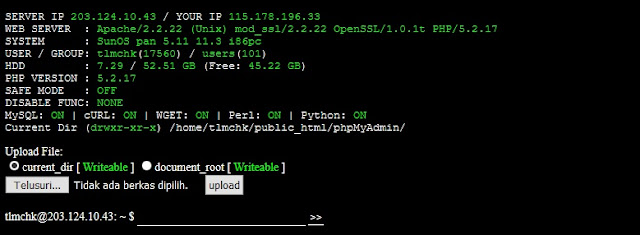 Cara Deface Dengan Dorking Shell Backdoor