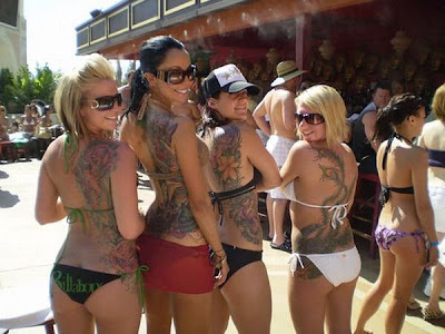 Beautiful Girls with Crazy Tattoos