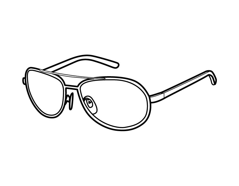 Download Sunglasses Coloring Sheets | David Simchi-Levi