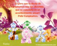 Frases Para Cumpleaños: Espero Que Tu Fiesta De Cumpleaños Sea Tan Divertida