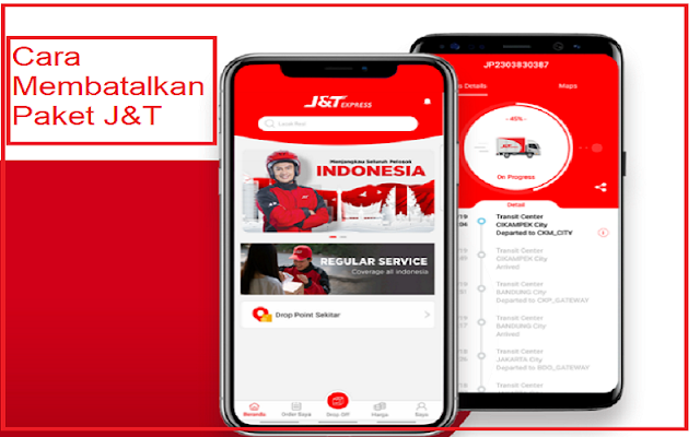 cara mudah membatalkan paket j&t