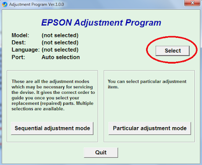 Cara Reset Printer Epson 