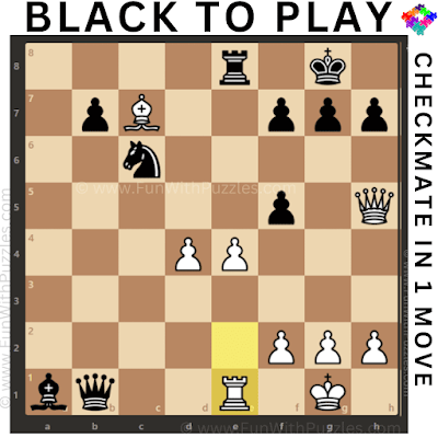 Beginner Chess Puzzle: Checkmate in 1-Move