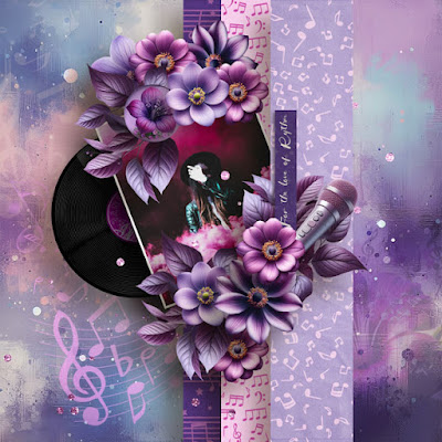 Layout created with My Purple Symphony by MaryJohn Scraps