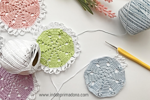 crochet table runner, taplak rajut, crochet, home decor, crochet for home decor, rajutan taplak, merajut taplak