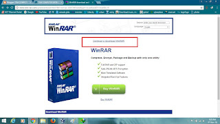 Download and install winRAR