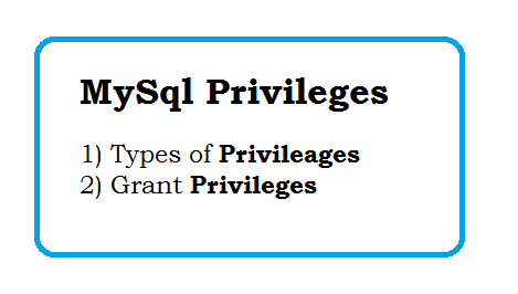 Grant all privileges mysql table