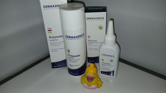 Gegen juckende Kopfhaut! Dermasence Polaneth Shampoo und kühlendes Kopfhaut Liquid