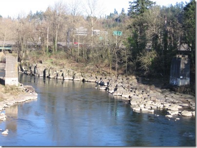 IMG_2466 Old Railroad Bridge Piers at High Rocks City Park in Gladstone, Oregon on February 20, 2010