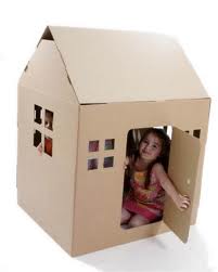 Cardboard Play House