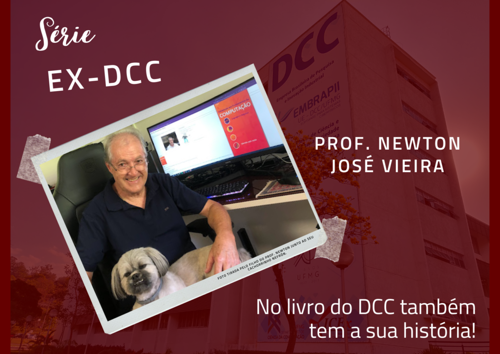 “Tenho saudades de dar aulas. Eu realmente gostava de lecionar! conta emocionado professor aposentado do DCC.