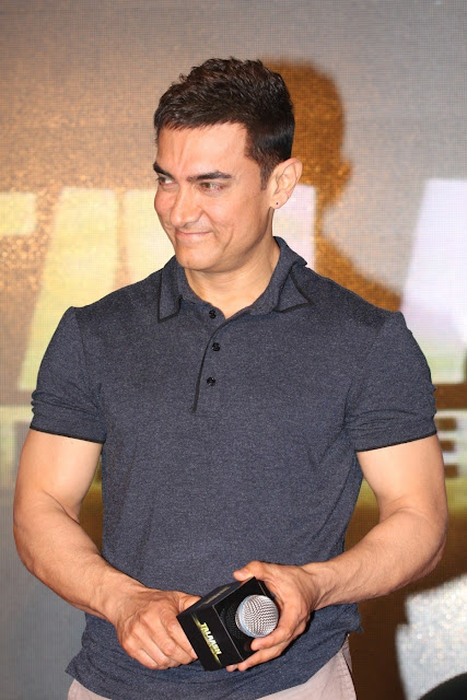 Aamir Khan smiling