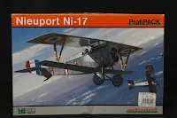 Photos de la maquette d'Eduard du Nieuport 17 au 1/48.