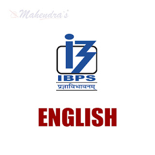 English Language Test For IBPS Clerk Mains | 19 - 12 - 17