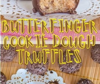 Butterfinger Cookie Dough Truffles