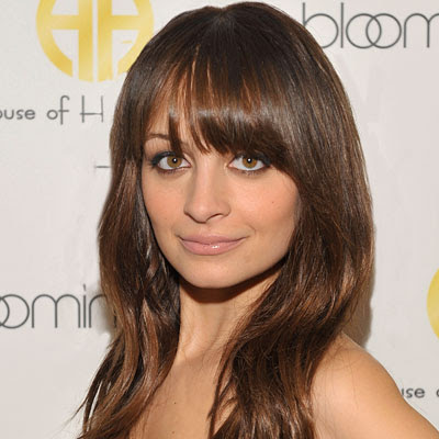 nicole richie with brown hair