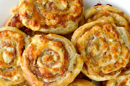 CHEESY FRENCH PINWHEELS