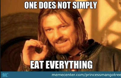 Sean Bean meme - not eating