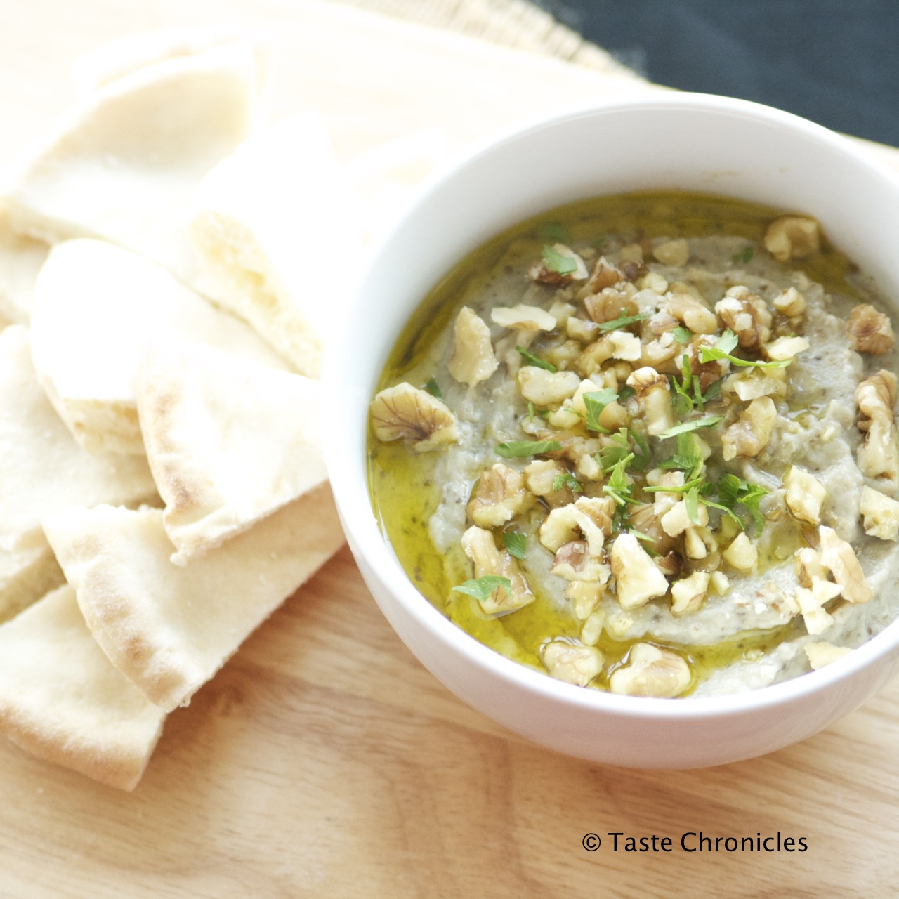 Baba Ganoush - Middle Eastern Eggplant Dip