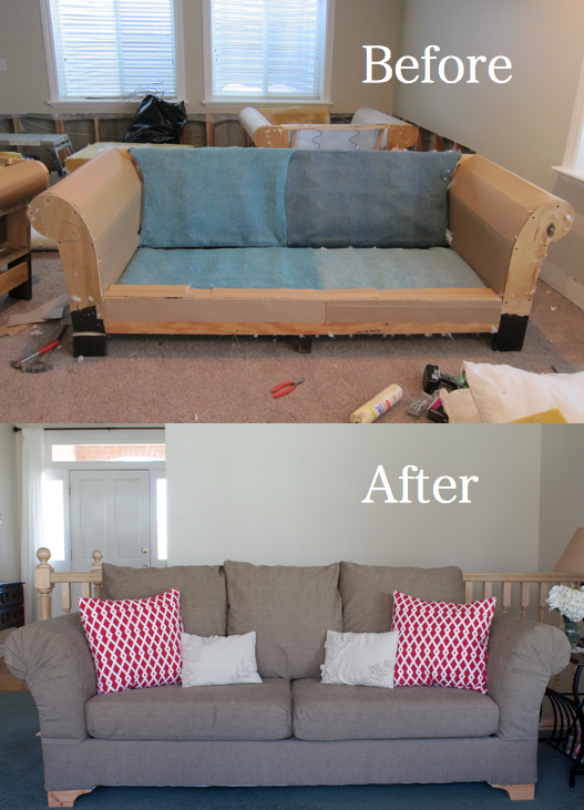 Do It Yourself Divas Diy Strip Fabric From A Couch And Reupholster It