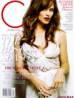 Jennifer Garner California Style Magazine September 2009