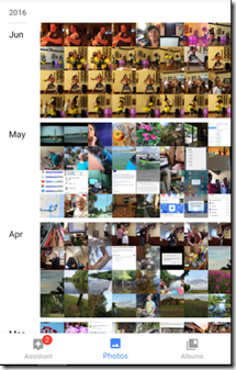 Google Photos will store your entire library, many thousands of photos, for free!