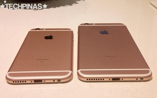 Apple iPhone 6S versus Apple iPhone 6S Plus