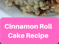 Cinnamon Roll Cake Recipe