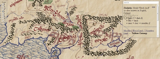 interactive map middle earth Maps Mania Middle Earth On Google Maps interactive map middle earth