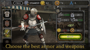 Knights Fight Medieval Arena Data + Mod Apk For Android Terbaru