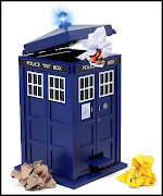 TARDIS TRASH CAN. $90 HERE. Posted by Jim at Tuesday, September 18, .