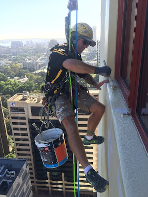 rope access for window cleaning