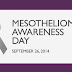 Mesothelioma consciousness Day 2014