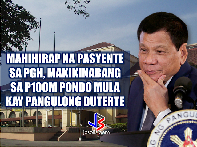 Known to be a President with a soft spot for the  poor and those who are in the lace of society, President Rodrigo Duterte has once again proved it when he allocated P100 million to fund the hospitalization of the poor patients at the state-owned Philippine General Hospital (PGH). The President turned over the check to PGH Director Dr. Gerardo Legaspi during a meeting in Malacañang on March 7, 2017.   In a statement released by Radio Television  Network Malacañang, it says that the said fund will be allocated for the underprivileged patients who cannot afford medical procedures and treatments.      The President has shown his soft spot for the poor after giving P2 billion from PAGCOR, to  the Department of Health  to be used for   the free medical assistance to the public.  Present during the meeting with the President were PGH Director Gerardo Legazpi,  Dr. Ireneo Quiron of the PGH Fiscal Services, Deputy Executive Secretary for Finance and Administration Rizalina Justol, and Special Assistant to the President (SAP) Christopher ‘Bong’ Go.  Recommended:   The President assures that he will bring 250 stranded OFWs from Saudi Arabia with him when he returned to the Philippines after a series of visit in the Middle East. During his speech in Davao before his departure, he said that God-willing, he will bring some OFWs in death row with him when he return to the country. During his speech in front of the Filipino Community in Riyadh , Saudi Arabia, President Duterte said that he will be bringing home the first batch of 250 OFWs who had been stranded in Saudi Arabia for a very long time, and they will continue to do it. "We are arranging for the transportation of 250 OFWs who hopefully be back to the Philippines in time for the return of President Rodrigo Duterte.., " DOLE Secretary Silvestre Bello III said. Secretary Bello also added that since the announcement of the Saudi Crown Prince Deputy Prime Minister and the Minister of Interior Prince Mohammed bin Naif Al Saud about the amnesty program for expats, DOLE has already sent an augmentation team to assist the OFWs to comply with the requirements for the amnesty and a lot of them have already availed it. According to Secretary Bello, they are also working on the unpaid claims of the OFWs and they are only validating it in order to establish their claims. If they are all been verified, OWWA will be paying their money claims in advance. President Duterte will also be visiting Bahrain and Qatar after his visit to Saudi Arabia and is expected to be back in the Philippines on April 17. Recommended: "They've been given the clearance. I will fly them home. When I return, I'll be bringing some of them home, " he said during a pre-departure press briefing in Davao City. Reports saying that the Embassy officials in Saudi Arabia have been acting slow with regards to helping stranded and runaway OFWs are not entirely correct according to Philippine Consul General Iric Arribas. He also said that the Philippine Embassy in Riyadh and the philippine Consulate in Jeddah are both providing the OFWs all the help they need which includes repatriation as well. 700 OFWs have been in jails in Saudi Arabia for various charges because there are no assistance coming from the Embassy officials, according to the reports from various OFW advocates. The OFWs are the reason why President Rodrigo Duterte is pushing through with the campaign on illegal drugs, acknowledging their hardships and sacrifices. He said that as he visit the countries where there are OFWs, he has heard sad stories about them: sexually abused Filipinas,domestic helpers being forced to work on a number of employers. "I have been to many places. I have been to the Middle East. You know, the husband is working in one place, the wife in another country. The so many sad stories I hear about our women being raped, abused sexually," The President said. About Filipino domestic helpers, he said: "If you are working on a family and the employer's sibling doesn't have a helper, you will also work for them. And if in a compound,the son-in-law of the employer is also living in there, you will also work for him.So, they would finish their work on sunrise." He even refer to the OFWs being similar to the African slaves because of the situation that they have been into for the sake of their families back home. Citing instances that some of them, out of deep despair, resorted to ending their own lives. The President also said that he finds it heartbreaking to know that after all the sacrifices of the OFWs working abroad for the future of their families they would come home just to learn that their children has been into illegal drugs. "I made no bones about my hatred. I said, 'If you do drugs in my city, if you destroy our daughters and sons, I'll just have to kill you.' I repeated the same warning when i became president," he said. Critics of the so-called violent war on drugs under President Duterte's administration includes local and international human rights groups, linking the campaign on thousands of drug-related killings. Police figures show that legitimate police operations have led to over 2,600 deaths of individuals involved in drugs since the war on drugs began. However, the war on drugs has been evident that the extent of drug menace should be taken seriously. The drug personalities includes high ranking officials and they thrive in the expense of our own children,if not being into drugs, being victimized by drug related crimes. The campaign on illegal drugs has somehow made a statement among the drug pushers and addicts. If the common citizen fear walking on the streets at night worrying about the drug addicts lurking in the dark, now they can walk peacefully while the drug addicts hide in fear that the police authorities might get them. Source:GMA {INSERT ALL PARAGRAPHS HERE {EMBED 3 FB PAGES POST FROM JBSOLIS/THOUGHTSKOTO/PEBA HERE OR INSERT 3 LINKS} ©2017 THOUGHTSKOTO www.jbsolis.com SEARCH JBSOLIS The OFWs are the reason why President Rodrigo Duterte is pushing through with the campaign on illegal drugs, acknowledging their hardships and sacrifices. He said that as he visit the countries where there are OFWs, he has heard sad stories about them: sexually abused Filipinas,domestic helpers being forced to work on a number of employers. ©2017 THOUGHTSKOTO www.jbsolis.com SEARCH JBSOLIS  "They've been given the clearance. I will fly them home. When I return, I'll be bringing some of them home, " he said during a pre-departure press briefing in Davao City. The President assures that he will bring 250 stranded OFWs from Saudi Arabia with him when he returned to the Philippines after a series of visit in the Middle East. During his speech in Davao before his departure, he said that God-willing, he will bring some OFWs in death row with him when he return to the country. During his speech in front of the Filipino Community in Riyadh , Saudi Arabia, President Duterte said that he will be bringing home the first batch of 250 OFWs who had been stranded in Saudi Arabia for a very long time, and they will continue to do it. "We are arranging for the transportation of 250 OFWs who hopefully be back to the Philippines in time for the return of President Rodrigo Duterte.., " DOLE Secretary Silvestre Bello III said. Secretary Bello also added that since the announcement of the Saudi Crown Prince Deputy Prime Minister and the Minister of Interior Prince Mohammed bin Naif Al Saud about the amnesty program for expats, DOLE has already sent an augmentation team to assist the OFWs to comply with the requirements for the amnesty and a lot of them have already availed it. According to Secretary Bello, they are also working on the unpaid claims of the OFWs and they are only validating it in order to establish their claims. If they are all been verified, OWWA will be paying their money claims in advance. President Duterte will also be visiting Bahrain and Qatar after his visit to Saudi Arabia and is expected to be back in the Philippines on April 17. Recommended: "They've been given the clearance. I will fly them home. When I return, I'll be bringing some of them home, " he said during a pre-departure press briefing in Davao City. Reports saying that the Embassy officials in Saudi Arabia have been acting slow with regards to helping stranded and runaway OFWs are not entirely correct according to Philippine Consul General Iric Arribas. He also said that the Philippine Embassy in Riyadh and the philippine Consulate in Jeddah are both providing the OFWs all the help they need which includes repatriation as well. 700 OFWs have been in jails in Saudi Arabia for various charges because there are no assistance coming from the Embassy officials, according to the reports from various OFW advocates. The OFWs are the reason why President Rodrigo Duterte is pushing through with the campaign on illegal drugs, acknowledging their hardships and sacrifices. He said that as he visit the countries where there are OFWs, he has heard sad stories about them: sexually abused Filipinas,domestic helpers being forced to work on a number of employers. "I have been to many places. I have been to the Middle East. You know, the husband is working in one place, the wife in another country. The so many sad stories I hear about our women being raped, abused sexually," The President said. About Filipino domestic helpers, he said: "If you are working on a family and the employer's sibling doesn't have a helper, you will also work for them. And if in a compound,the son-in-law of the employer is also living in there, you will also work for him.So, they would finish their work on sunrise." He even refer to the OFWs being similar to the African slaves because of the situation that they have been into for the sake of their families back home. Citing instances that some of them, out of deep despair, resorted to ending their own lives. The President also said that he finds it heartbreaking to know that after all the sacrifices of the OFWs working abroad for the future of their families they would come home just to learn that their children has been into illegal drugs. "I made no bones about my hatred. I said, 'If you do drugs in my city, if you destroy our daughters and sons, I'll just have to kill you.' I repeated the same warning when i became president," he said. Critics of the so-called violent war on drugs under President Duterte's administration includes local and international human rights groups, linking the campaign on thousands of drug-related killings. Police figures show that legitimate police operations have led to over 2,600 deaths of individuals involved in drugs since the war on drugs began. However, the war on drugs has been evident that the extent of drug menace should be taken seriously. The drug personalities includes high ranking officials and they thrive in the expense of our own children,if not being into drugs, being victimized by drug related crimes. The campaign on illegal drugs has somehow made a statement among the drug pushers and addicts. If the common citizen fear walking on the streets at night worrying about the drug addicts lurking in the dark, now they can walk peacefully while the drug addicts hide in fear that the police authorities might get them. Source:GMA {INSERT ALL PARAGRAPHS HERE {EMBED 3 FB PAGES POST FROM JBSOLIS/THOUGHTSKOTO/PEBA HERE OR INSERT 3 LINKS} ©2017 THOUGHTSKOTO www.jbsolis.com SEARCH JBSOLIS The OFWs are the reason why President Rodrigo Duterte is pushing through with the campaign on illegal drugs, acknowledging their hardships and sacrifices. He said that as he visit the countries where there are OFWs, he has heard sad stories about them: sexually abused Filipinas,domestic helpers being forced to work on a number of employers. ©2017 THOUGHTSKOTO www.jbsolis.com SEARCH JBSOLIS  Reports saying that the Embassy officials in Saudi Arabia have been acting slow with regards to helping stranded and runaway OFWs are not entirely correct according to Philippine Consul General Iric Arribas.  He also said that the Philippine Embassy in Riyadh and  the philippine Consulate in Jeddah are both providing the OFWs all the help they need which includes repatriation as well.   700 OFWs have been in jails in Saudi Arabia for various charges because there are no assistance coming from the Embassy officials, according to the reports from various OFW advocates.     The OFWs are the reason why President Rodrigo Duterte is pushing through with the campaign on illegal drugs, acknowledging their hardships and sacrifices. He said that as he visit the countries where there are OFWs, he has heard sad stories about them: sexually abused Filipinas,domestic helpers being forced to work on a number of employers. "I have been to many places. I have been to the Middle East. You know, the husband is working in one place, the wife in another country. The so many sad stories I hear about our women being raped, abused sexually," The President said. About Filipino domestic helpers, he said: "If you are working on a family and the employer's sibling doesn't have a helper, you will also work for them. And if in a compound,the son-in-law of the employer is also living in there, you will also work for him.So, they would finish their work on sunrise." He even refer to the OFWs being similar to the African slaves because of the situation that they have been into for the sake of their families back home. Citing instances that some of them, out of deep despair, resorted to ending their own lives. The President also said that he finds it heartbreaking to know that after all the sacrifices of the OFWs working abroad for the future of their families they would come home just to learn that their children has been into illegal drugs. "I made no bones about my hatred. I said, 'If you do drugs in my city, if you destroy our daughters and sons, I'll just have to kill you.' I repeated the same warning when i became president," he said. Critics of the so-called violent war on drugs under President Duterte's administration includes local and international human rights groups, linking the campaign on thousands of drug-related killings. Police figures show that legitimate police operations have led to over 2,600 deaths of individuals involved in drugs since the war on drugs began. However, the war on drugs has been evident that the extent of drug menace should be taken seriously. The drug personalities includes high ranking officials and they thrive in the expense of our own children,if not being into drugs, being victimized by drug related crimes. The campaign on illegal drugs has somehow made a statement among the drug pushers and addicts. If the common citizen fear walking on the streets at night worrying about the drug addicts lurking in the dark, now they can walk peacefully while the drug addicts hide in fear that the police authorities might get them. Source:GMA {INSERT ALL PARAGRAPHS HERE {EMBED 3 FB PAGES POST FROM JBSOLIS/THOUGHTSKOTO/PEBA HERE OR INSERT 3 LINKS} ©2017 THOUGHTSKOTO www.jbsolis.com SEARCH JBSOLIS  The OFWs are the reason why President Rodrigo Duterte is pushing through with the campaign on illegal drugs, acknowledging their hardships and sacrifices.  He said that as he visit the countries where there are OFWs, he has heard sad stories about them: sexually abused Filipinas,domestic helpers being forced to work on a number of employers   ©2017 THOUGHTSKOTO  www.jbsolis.com  SEARCH JBSOLIS