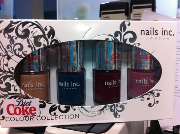 diet Coke and Nails Inc includes four gorgeous limited edition colours