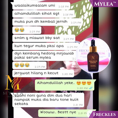 TESTIMONI MYLEA FRECKLES SERUM