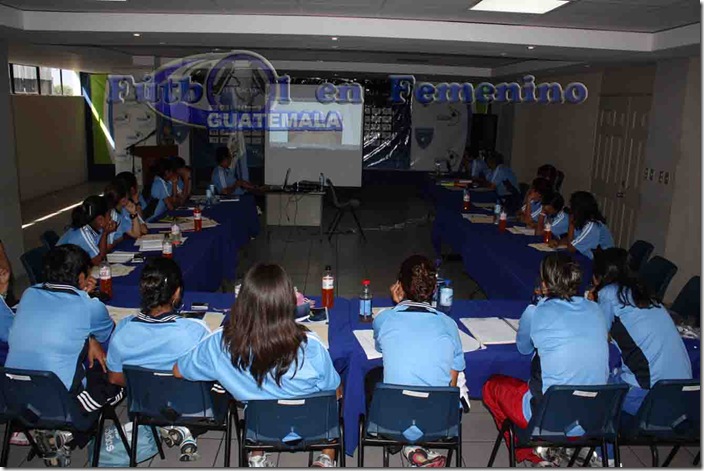 curso arbitral femenil, en fedefutguate 17.09.2010