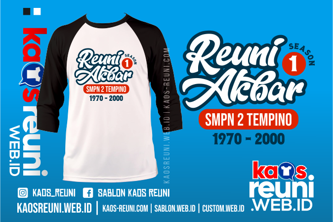 Sablon Kaos Reuni Online