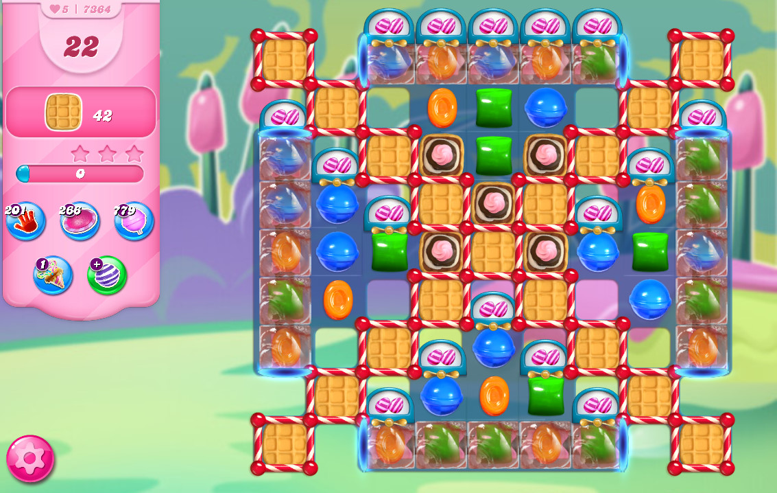 Candy Crush Saga level 7364