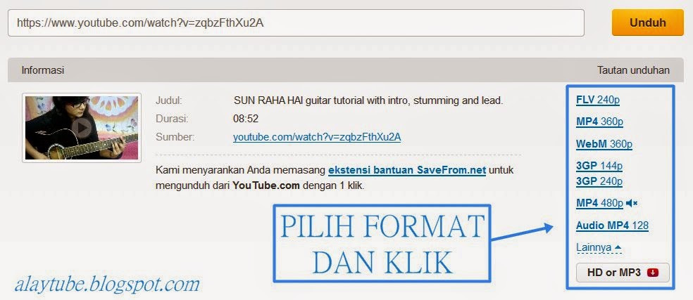 Cara Download Vidio Dari Youtube