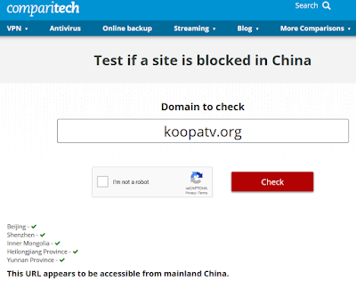 comparitech KoopaTV.org accessible from China April 2020