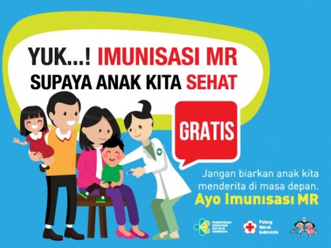 Imunisasi MR untuk kelas 1-6