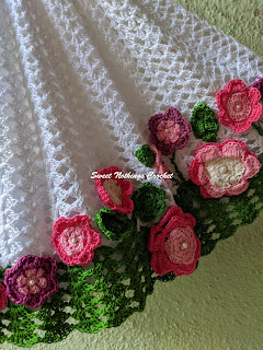 Sweet Nothings Crochet free pattern blog, free crochet girl's dress, this blog has video tutorials,