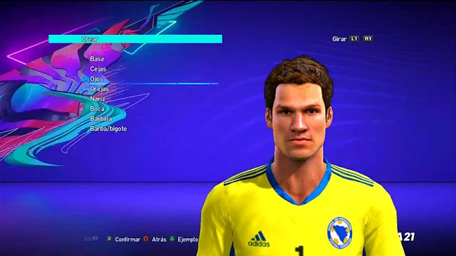 Asmir Begović Face For PES 2013