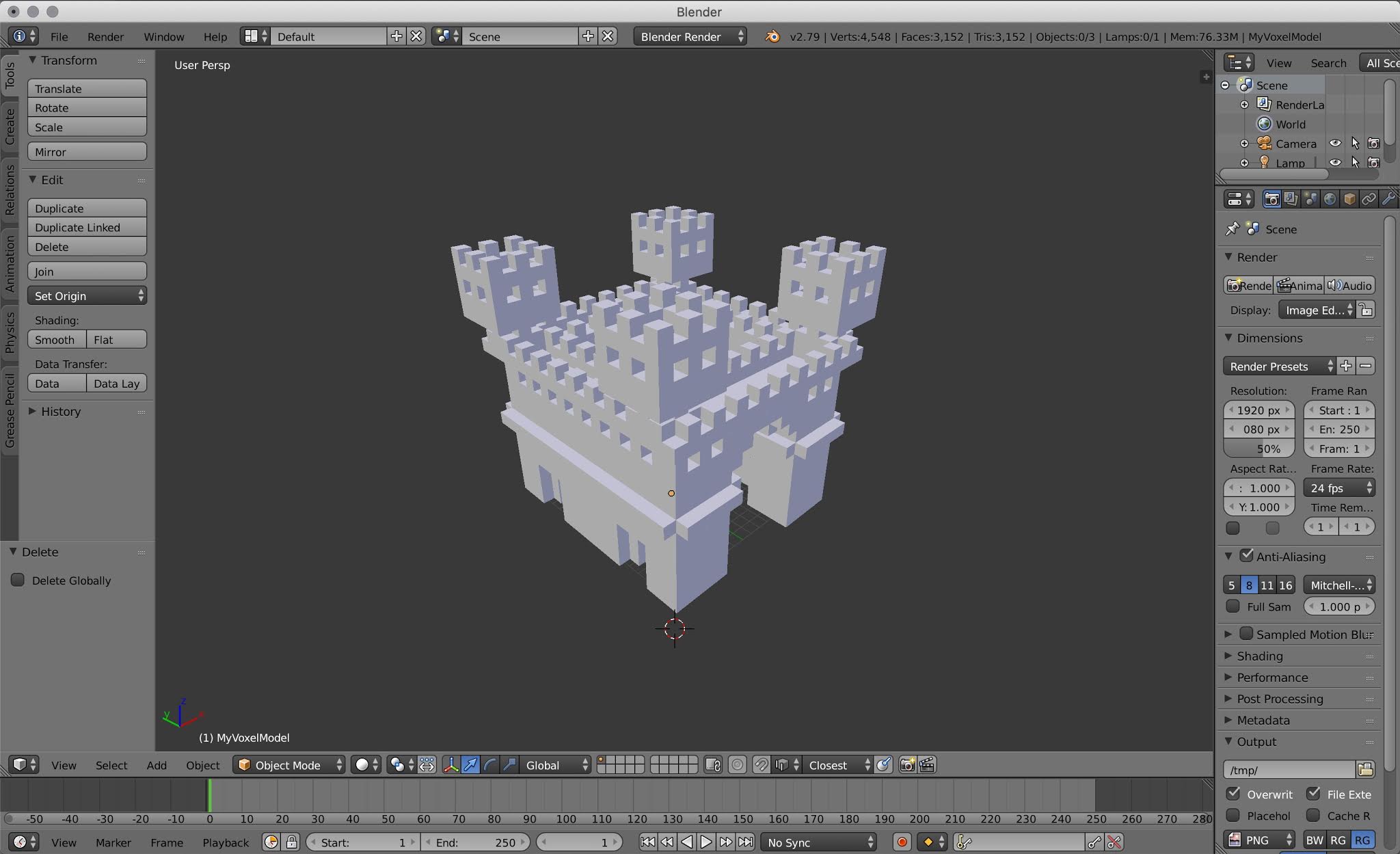 How To Import Magicavoxel Into Blender