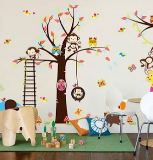 Pegatinas, Decoración Habitación, Niños